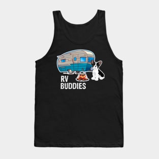 French Bulldogs Dog Rv Buddies Pet Lovers Funny Camping Camper Tank Top